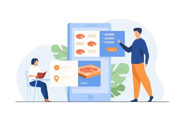 Fressco app illustration
